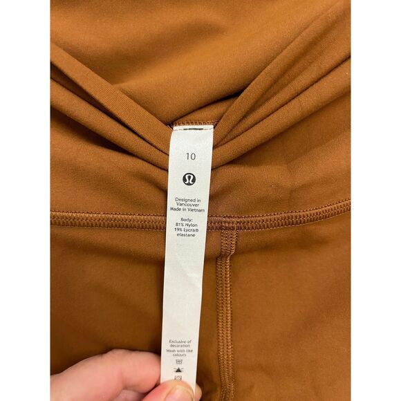 NEW Lululemon Align High-Rise Pant 25"Copper Brown Size: 10 - Picture 8 of 8